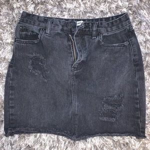 Denim skirt